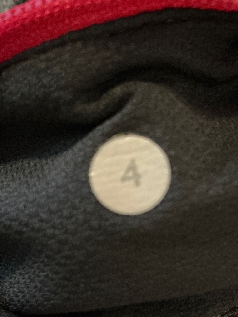 Lululemon Gray Athletic Leggings with Pink Accent - Picture 7 of 7